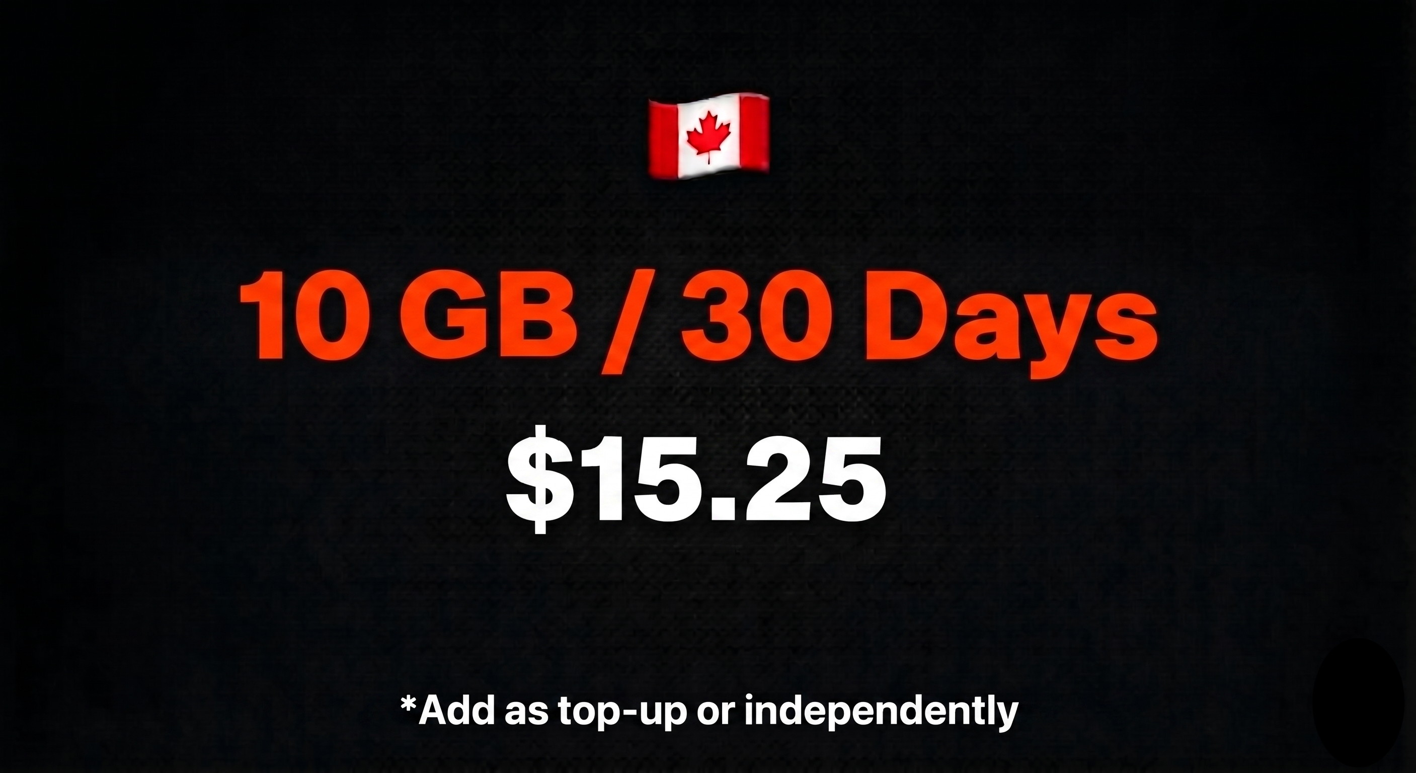 10GB Canada Travel eSIM | Ultimate 30-Day Data